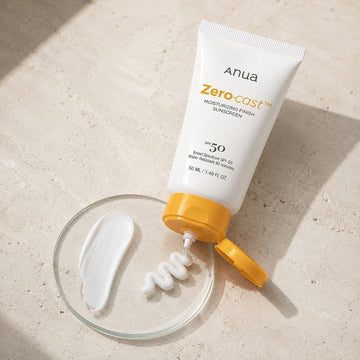 Anua Zero-Cast Moisturizing Finish Sunscreen 50ml