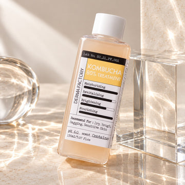 Tonique au Kombucha - DERMA FACTORY Traitement Kombucha 80 % 150 ml