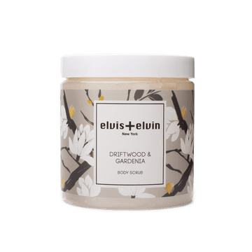 Driftwood & Gardenia Blend Body Scrub with Dead Sea Salt 300ml - Skincare Lab