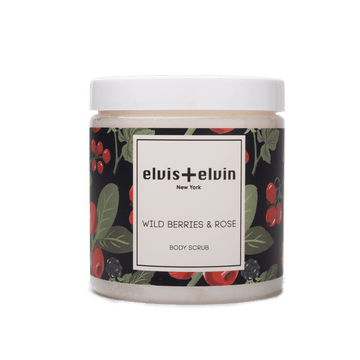 Wild Berries & Rose Body Scrub with Dead Sea Salt 300ml - Skincare Lab