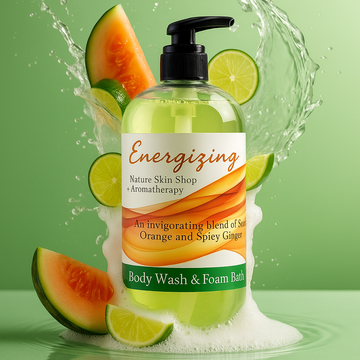 Energizing Aromatherapy Shower & Bath Gel - Skincare Lab