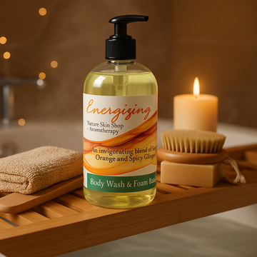 Energizing Aromatherapy Shower & Bath Gel - Skincare Lab