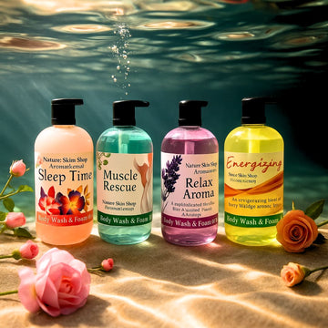 Energizing Aromatherapy Shower & Bath Gel - Skincare Lab