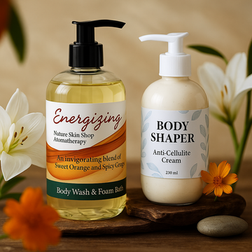 Energizing Aromatherapy Shower & Bath Gel - Skincare Lab