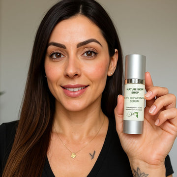 Sérum réparateur contour des yeux pour les cernes, les pattes d'oie et les poches