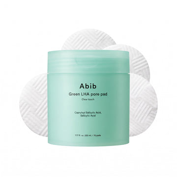 Abib Green LHA Pore Pad Clear Touch 70 Pads