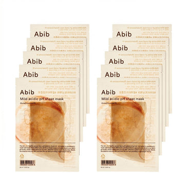 Abib Mild Acidic pH Sheet Mask Glutathiosome Fit 10 masques en tissu