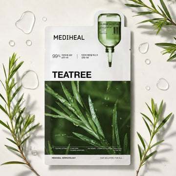 MEDIHEAL Masque essentiel arbre à thé, 10 feuilles