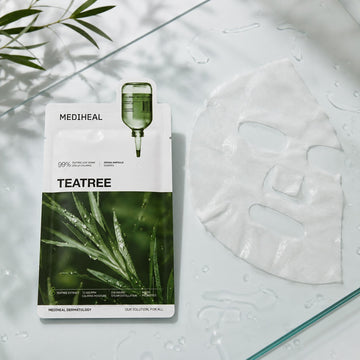 MEDIHEAL Masque essentiel arbre à thé, 10 feuilles