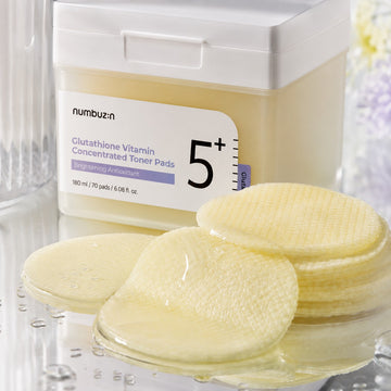 numbuzin No.5 Toner Pads Glutathione Vitamin Concentrated 70 Pads