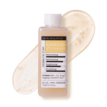 Tonique au Kombucha - DERMA FACTORY Traitement Kombucha 80 % 150 ml