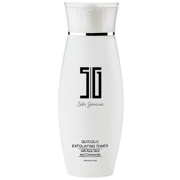 Tonique exfoliant à l'acide glycolique SG à l'aloe vera et à la camomille