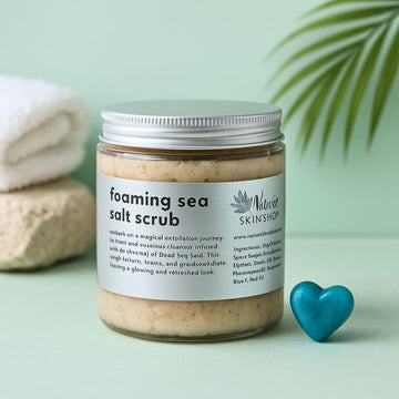 Dead Sea Salt Foaming Body Polish - Skincare Lab
