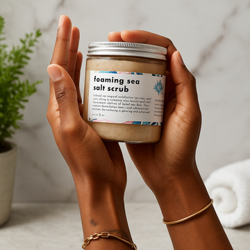 Dead Sea Salt Foaming Body Polish - Skincare Lab