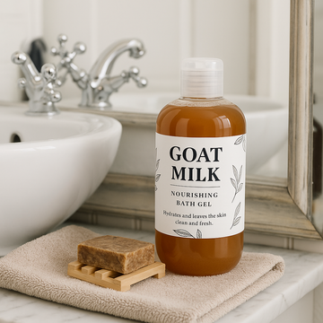 Gel douche nourrissant au lait de chèvre