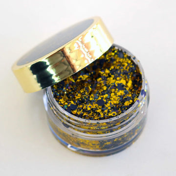 Paillettes pour le visage aux couleurs de l'école