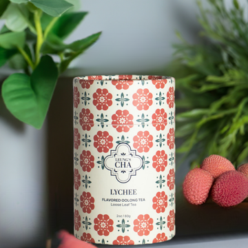 Thé Oolong au litchi Cha de Leung