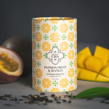 Thé vert mangue fruit de la passion Cha de Leung