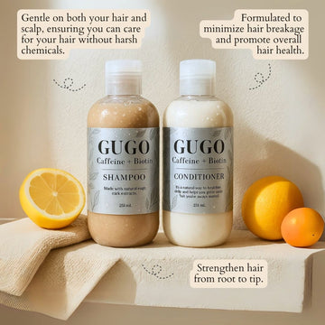 Gugo Strengthening Shampoo for Hair Fall & Thinning - Skincare Lab