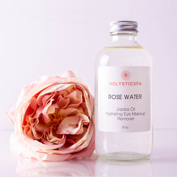 Démaquillant hydratant à l'eau de rose