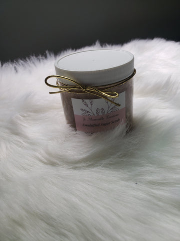 Emulsified Vanilla Cupcake Sugar Scrub - Skincare Lab