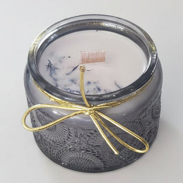 Bougie d'aromathérapie au soja Lavande pure
