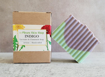 Indigo, Lavender & Chamomile Soap - Skincare Lab