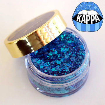Paillettes pour le visage aux couleurs de l'école