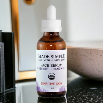 Rosehip Chamomile Face Serum for Sensitive Skin - Skincare Lab