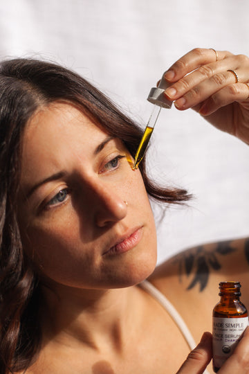 Rosehip Chamomile Face Serum for Sensitive Skin - Skincare Lab