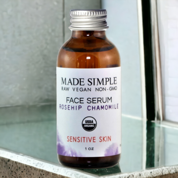 Rosehip Chamomile Face Serum for Sensitive Skin - Skincare Lab