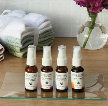 Helichrysum Pomegranate Face Serum for Mature Skin - Skincare Lab