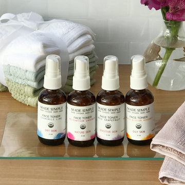 Orange Blossom Bergamot Face Toner for Oily Skin - Skincare Lab