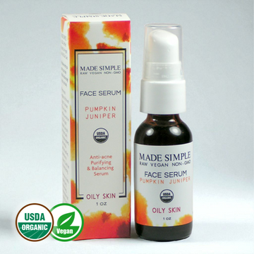 Pumpkin Juniper Face Serum for Oily Skin - Skincare Lab