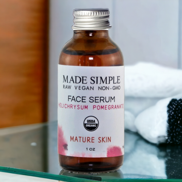 Helichrysum Pomegranate Face Serum for Mature Skin - Skincare Lab