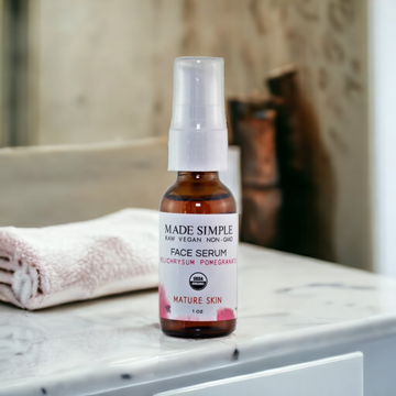Helichrysum Pomegranate Face Serum for Mature Skin - Skincare Lab