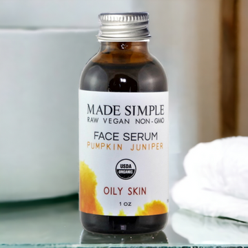 Pumpkin Juniper Face Serum for Oily Skin - Skincare Lab