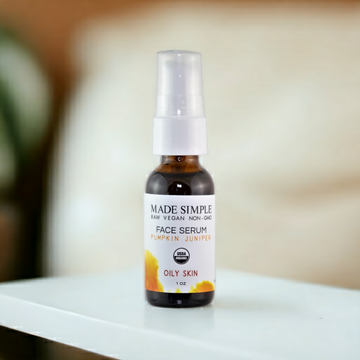 Pumpkin Juniper Face Serum for Oily Skin - Skincare Lab