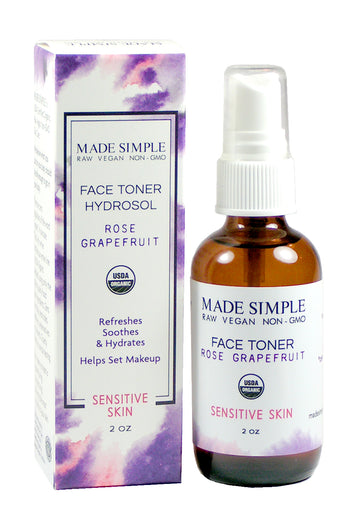 Tonique visage pamplemousse rose pour peaux sensibles
