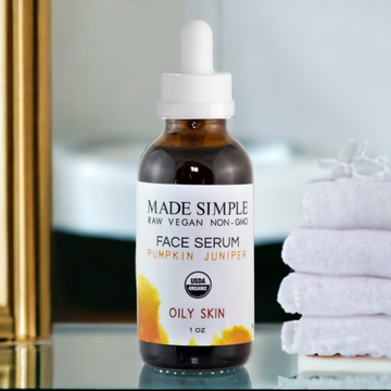 Pumpkin Juniper Face Serum for Oily Skin - Skincare Lab