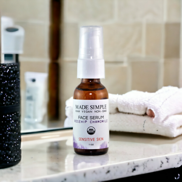 Rosehip Chamomile Face Serum for Sensitive Skin - Skincare Lab
