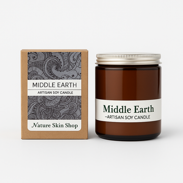 Bougie artisanale au soja Terre du Milieu