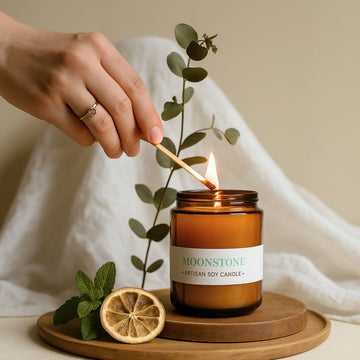 Moonstone Artisan Soy Candle - Skincare Lab