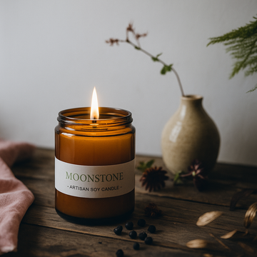 Moonstone Artisan Soy Candle - Skincare Lab