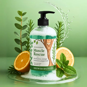 Aromatherapy Muscle Rescue Shower & Bath Gel - Skincare Lab