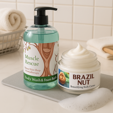 Aromatherapy Muscle Rescue Shower & Bath Gel - Skincare Lab