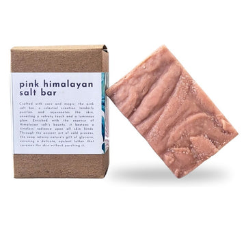 Pink Himalayan Salt and Shea Soap, Cold Process