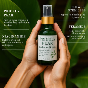 Prickly Pear Radiance Serum for Glowing & Hydrated Skin - Skincare Lab
