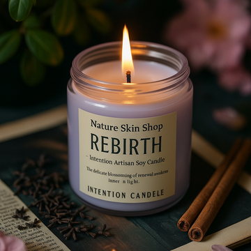Rebirth Intention Artisan Soy Candle - Skincare Lab