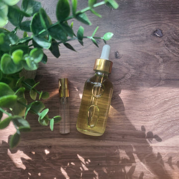 Coconut Cream & Vanilla Bourbon Latte Body Oil & Perfume Set - Skincare Lab